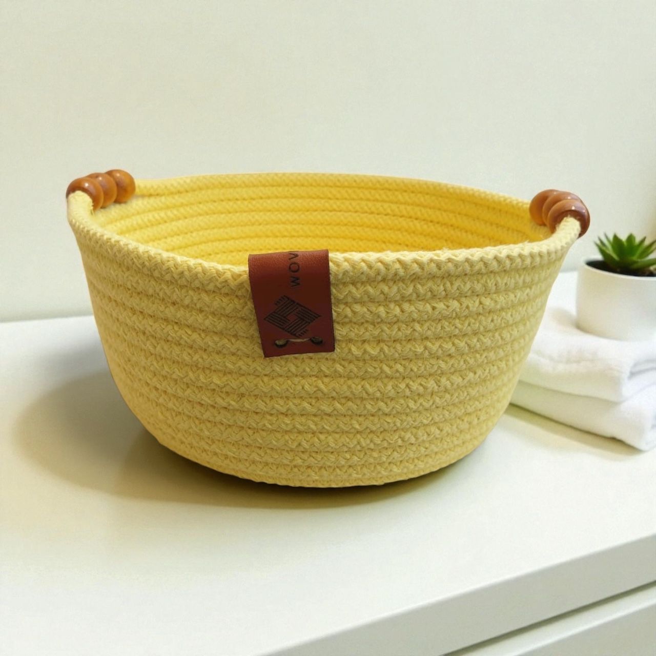 Raya Wood Basket
