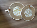 Luna Round Placemat – White & Jute