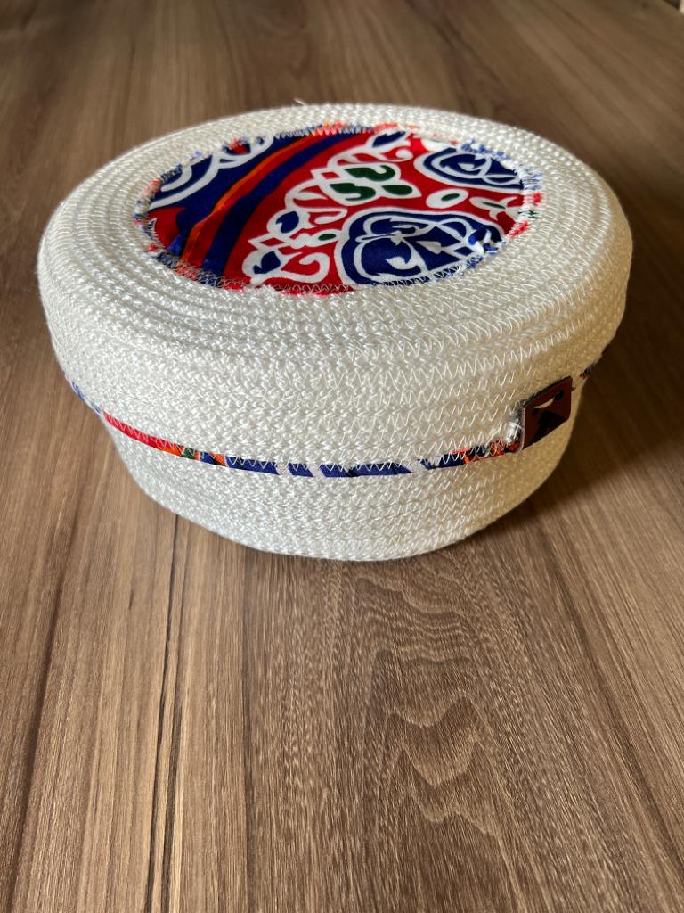 Ruvia Basket with Lid – Low