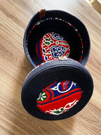 Ruvia Basket with Lid – Low