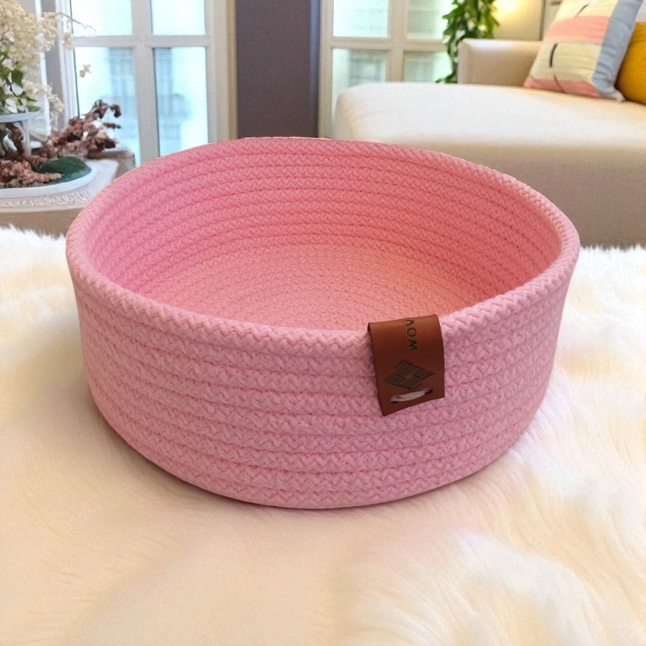Zeya Round Basket