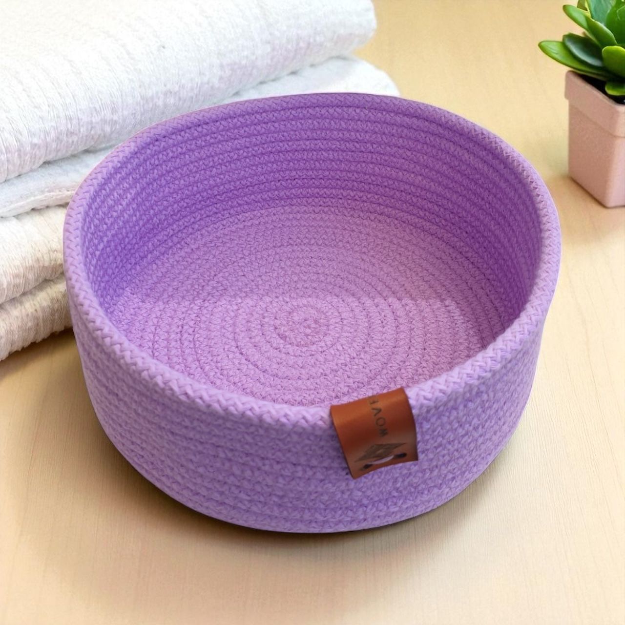 Zeya Round Basket