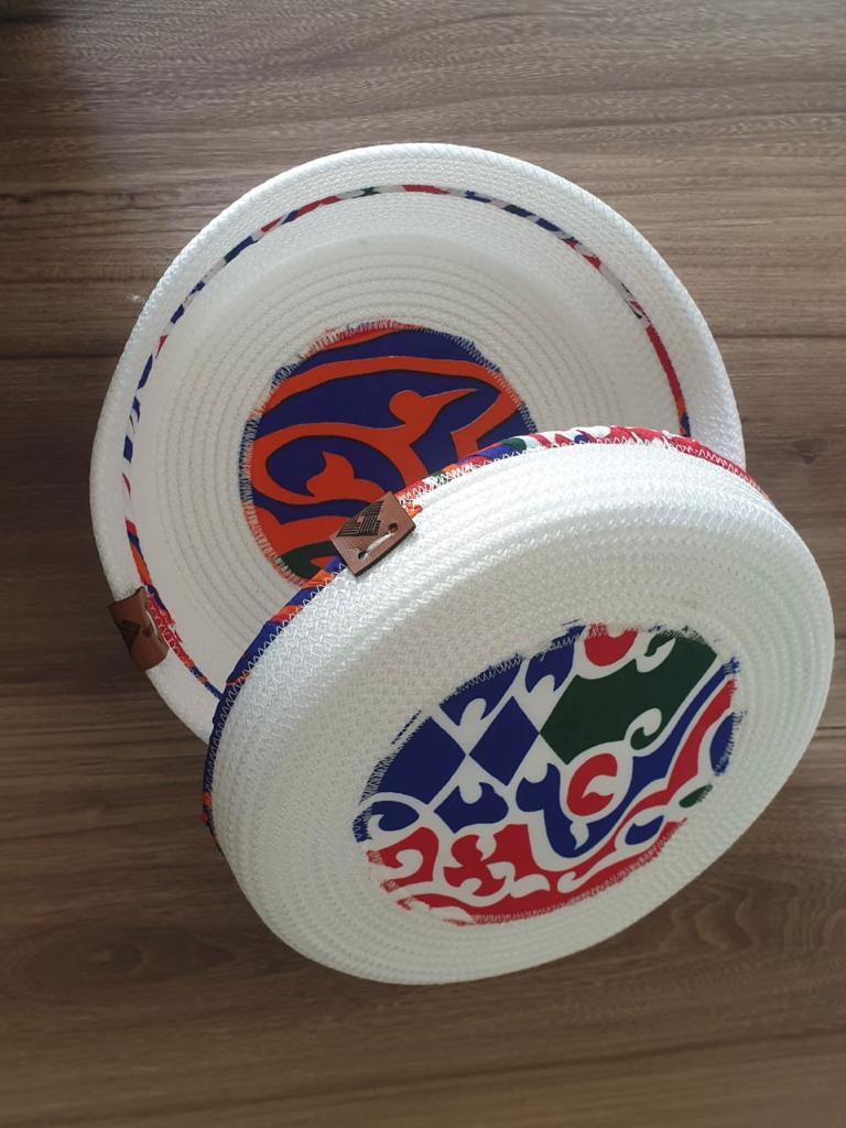 Ruvia Basket with Lid – Low