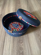 Ruvia Basket with Lid – Low