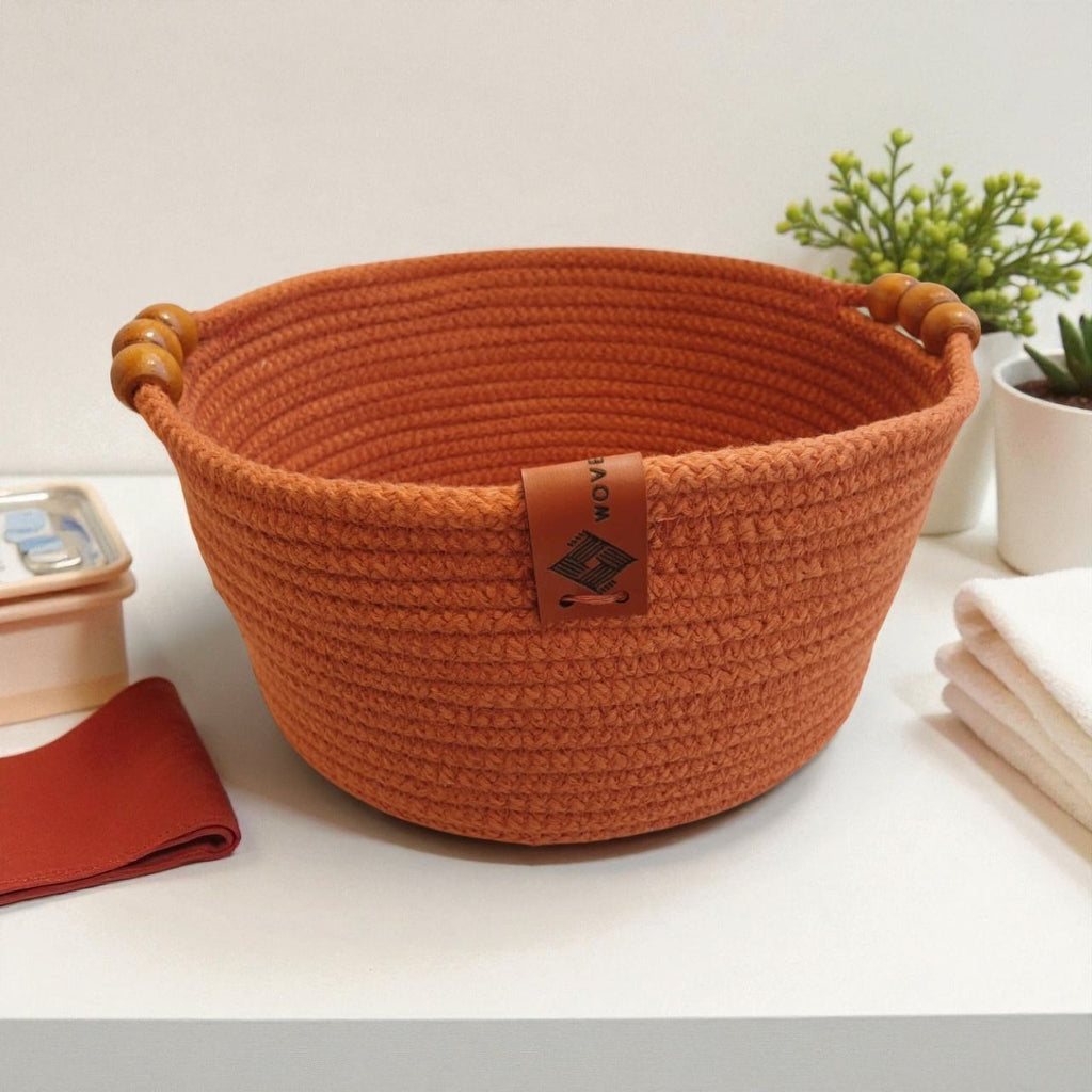 Raya Wood Basket