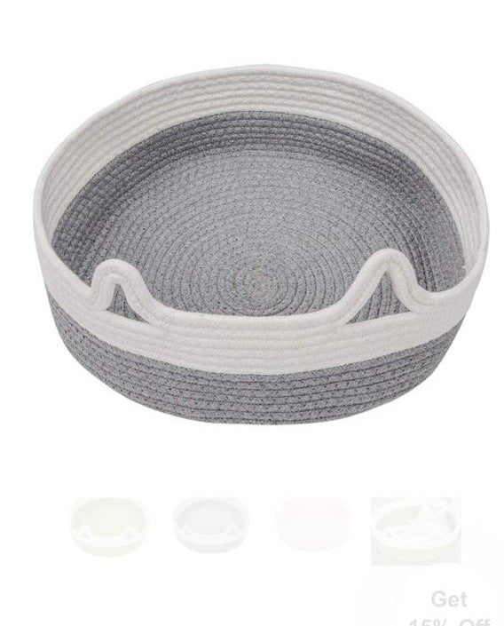 Nala Woven Pet Bed