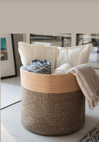 Navi Jute Laundry Basket