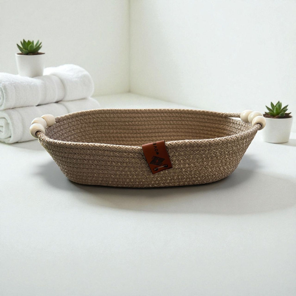Vira Woven Oval Plate