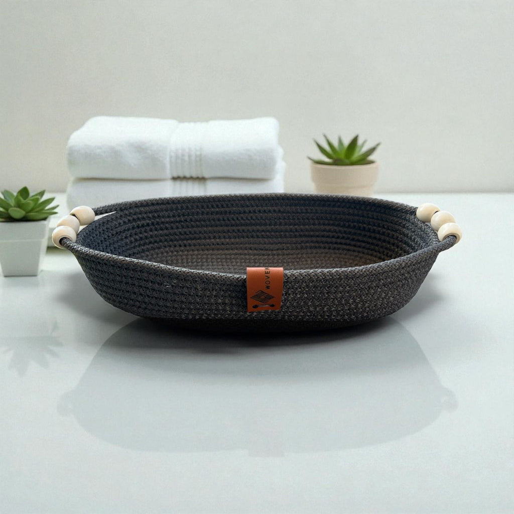 Vira Woven Oval Plate