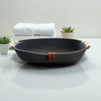 Vira Woven Oval Plate