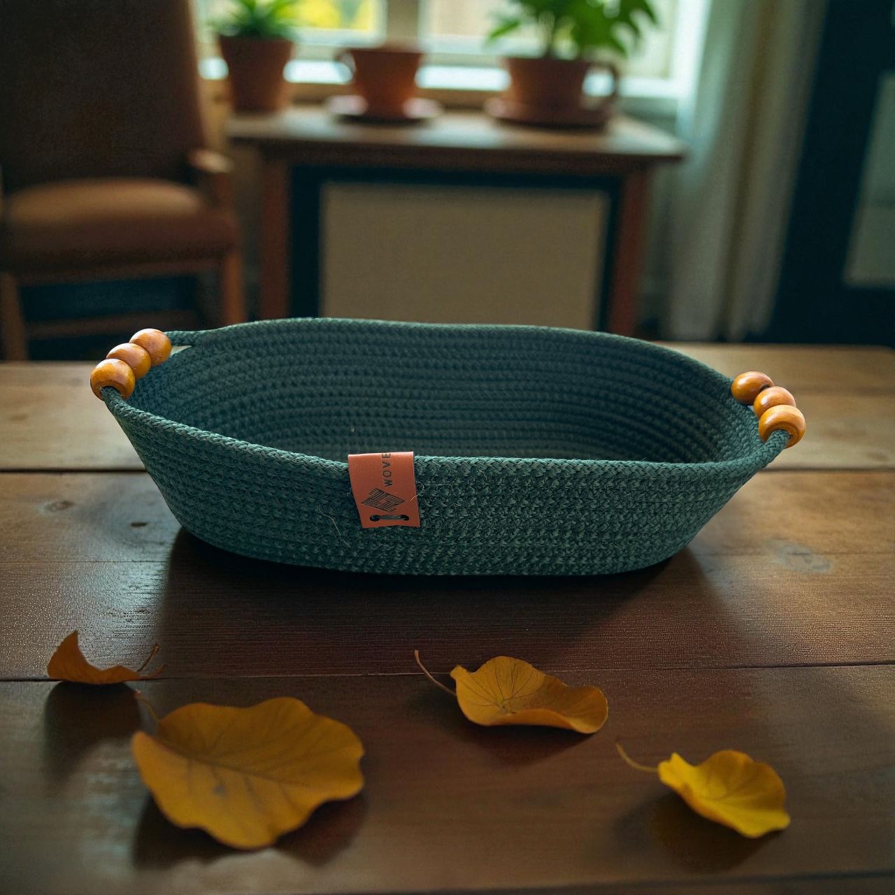 Vira Woven Oval Plate