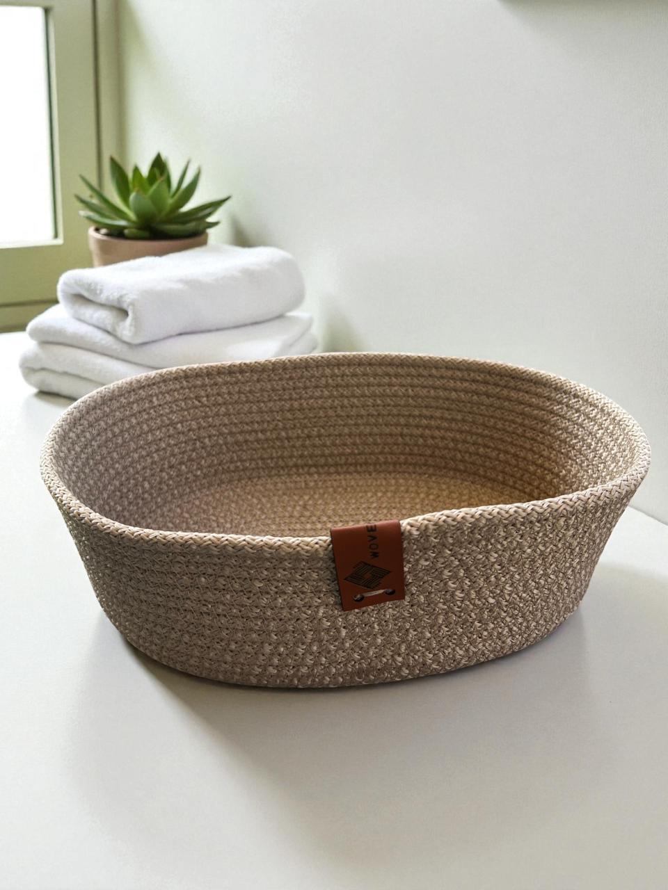 Elia Woven Oval Plate