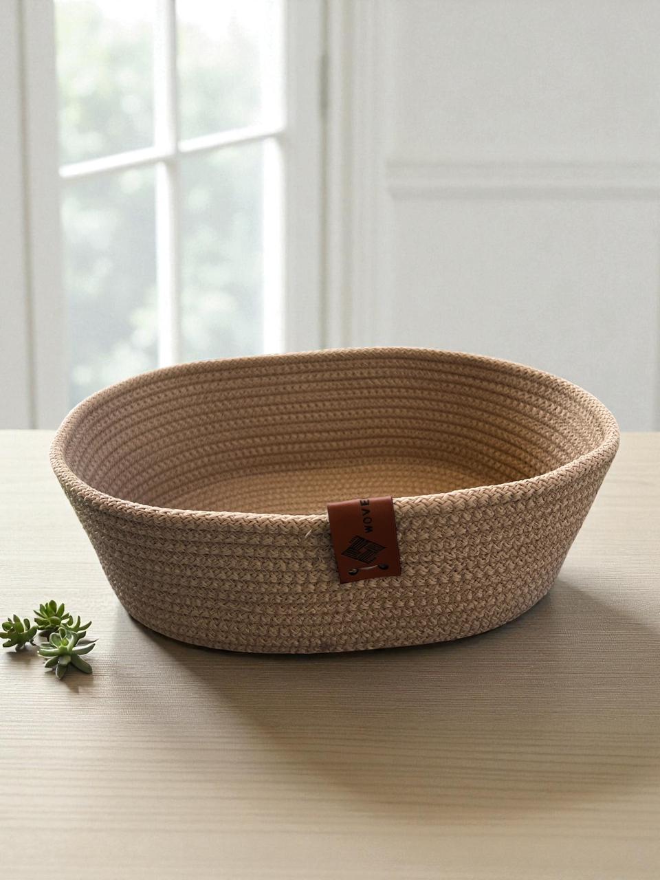 Elia Woven Oval Plate