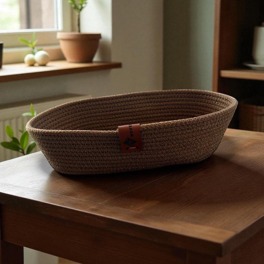 Zaya Woven Oval Plate