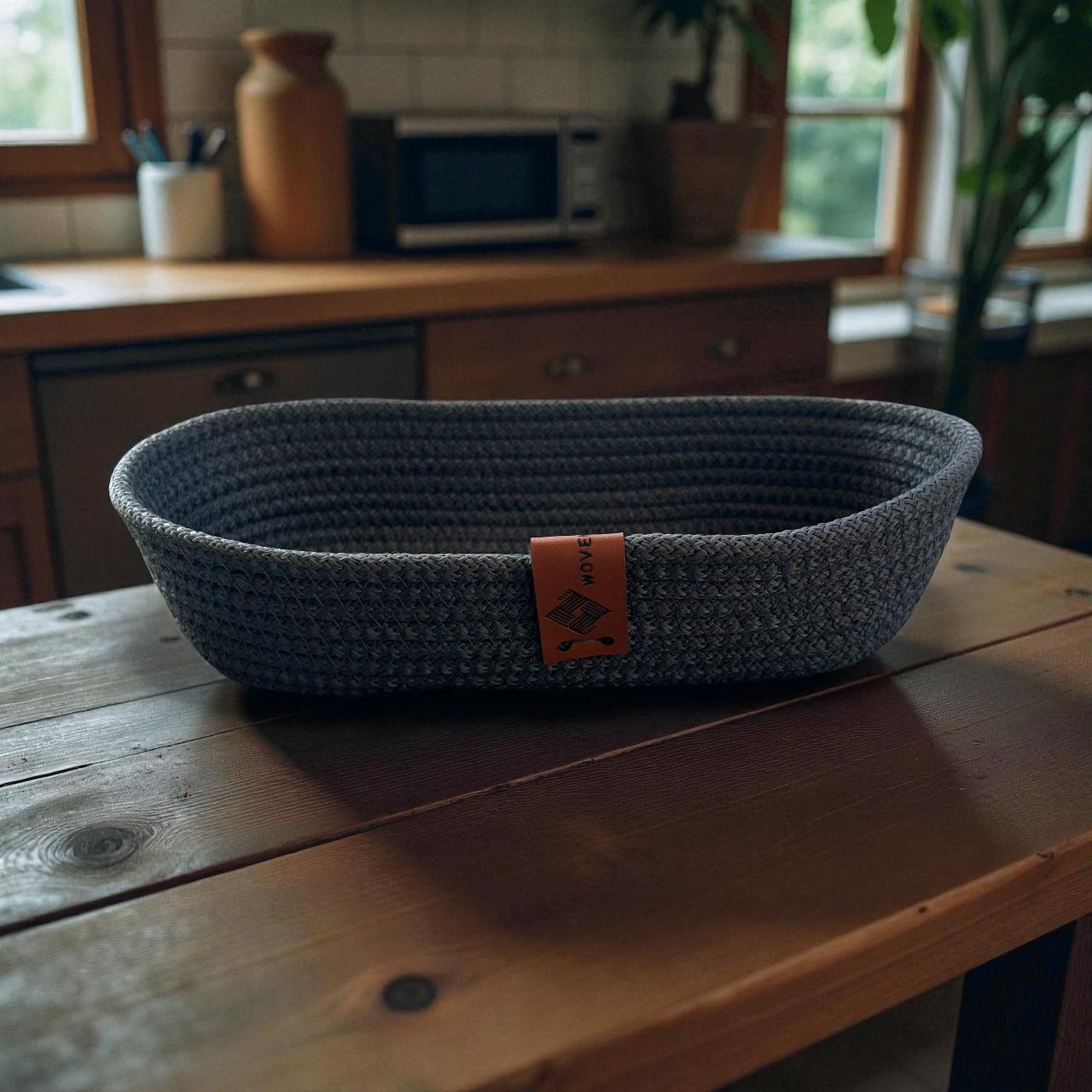 Zaya Woven Oval Plate