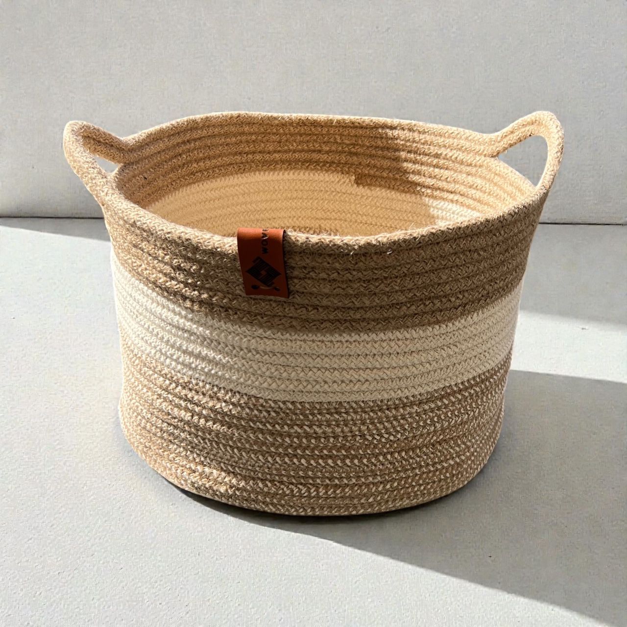 Kaya Woven Laundry Basket