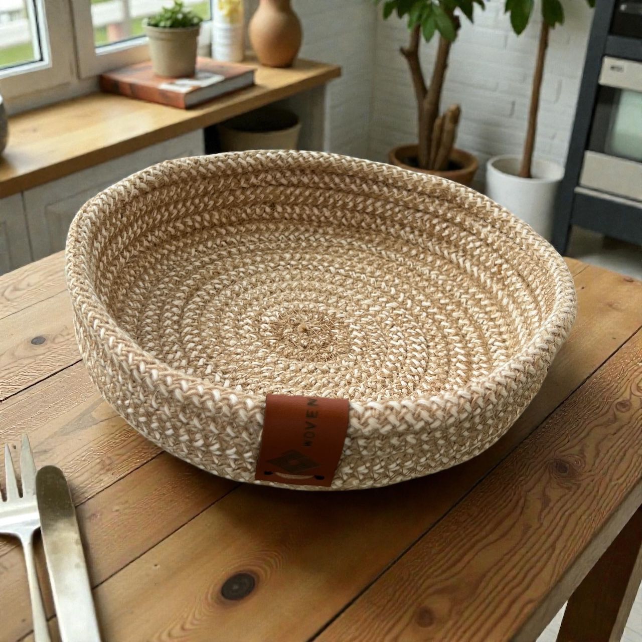 Dottie Woven Round Plate