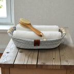 Dottie Woven Oval Plate – Wood