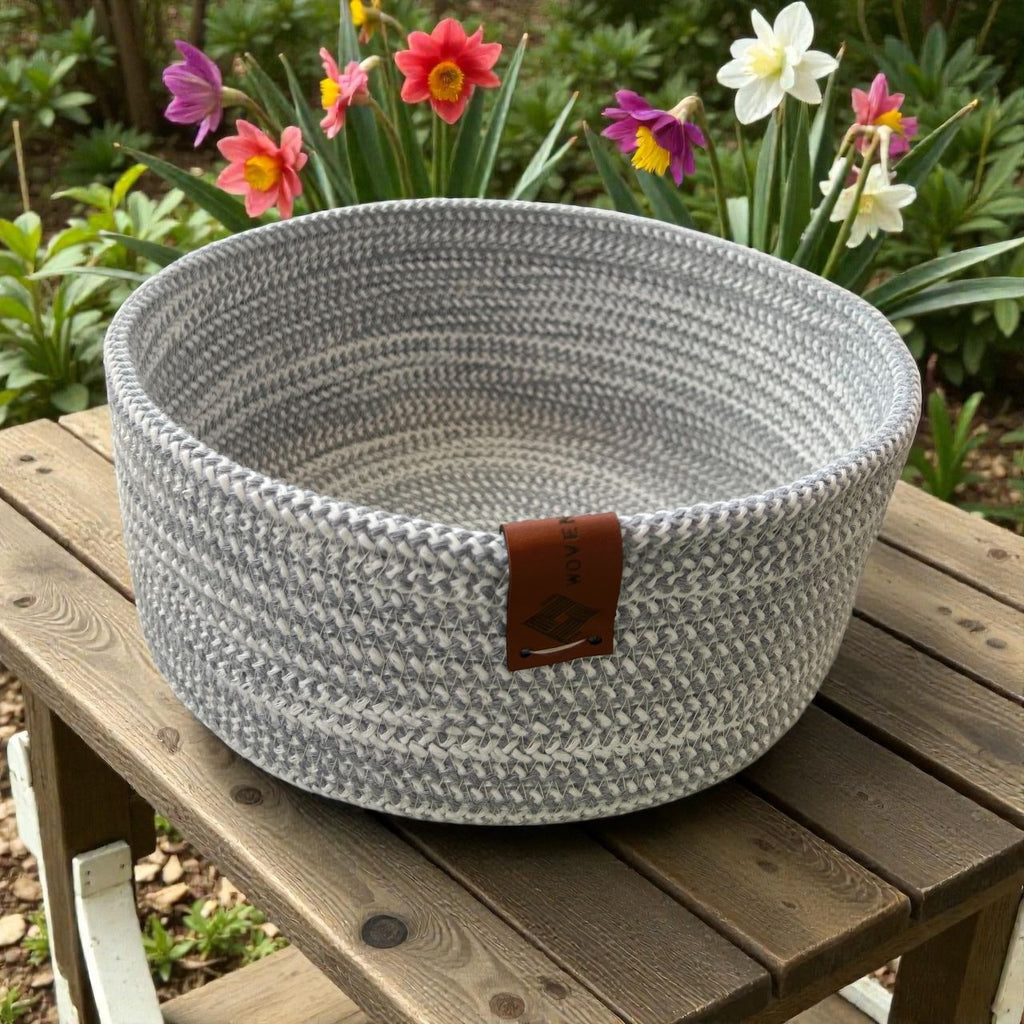 Dottie Woven Round Plate – Large