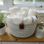 Kaya Woven Basket – Wood