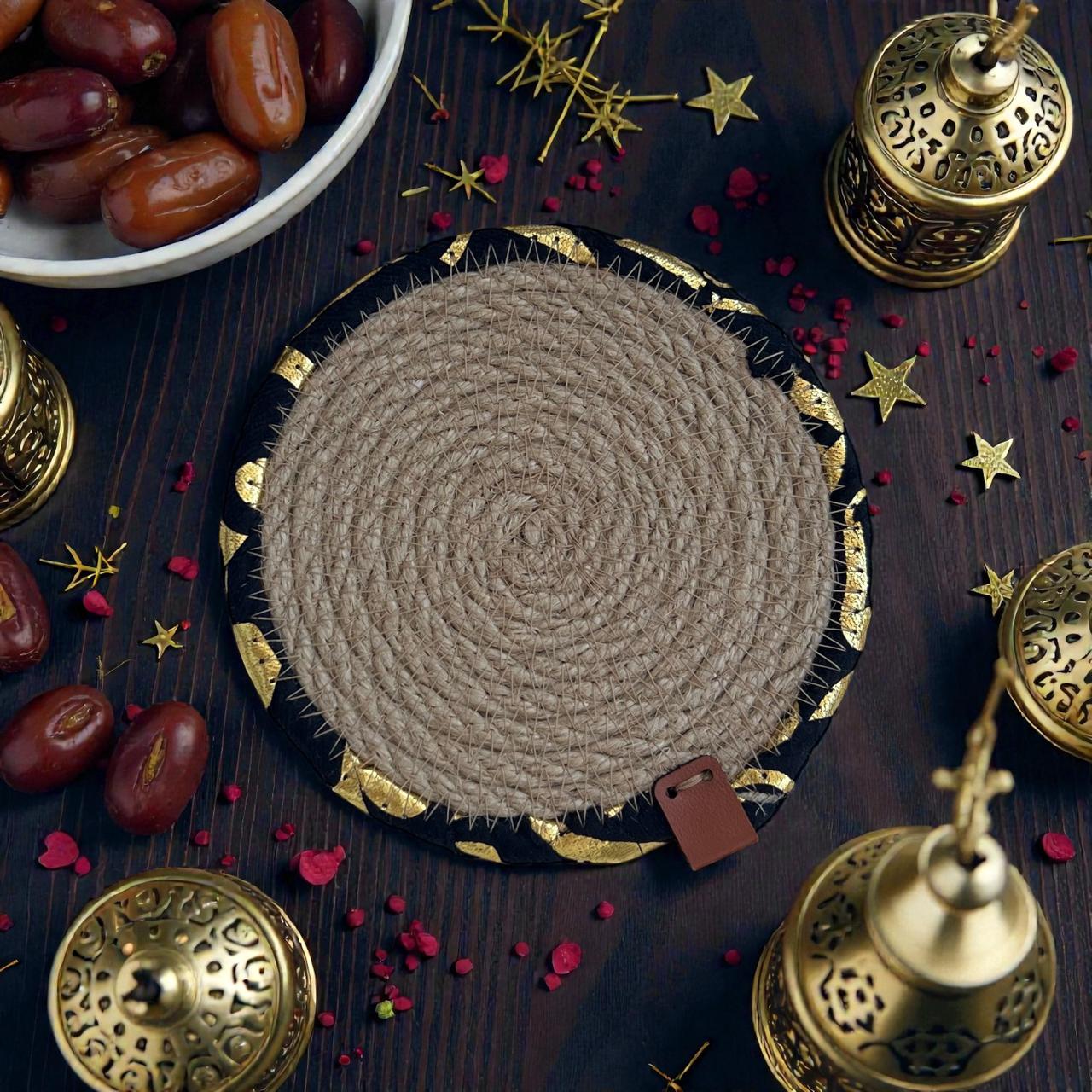 Zera Coaster Handwoven cotton coaster