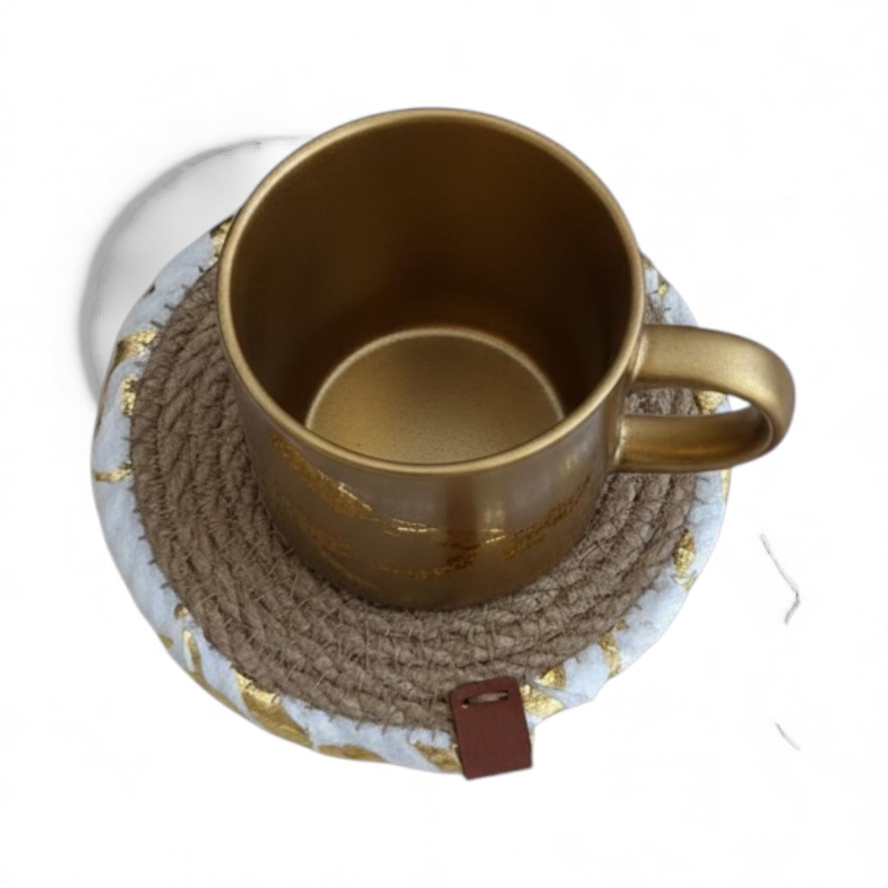 Sena Coaster Handwoven jute coaster