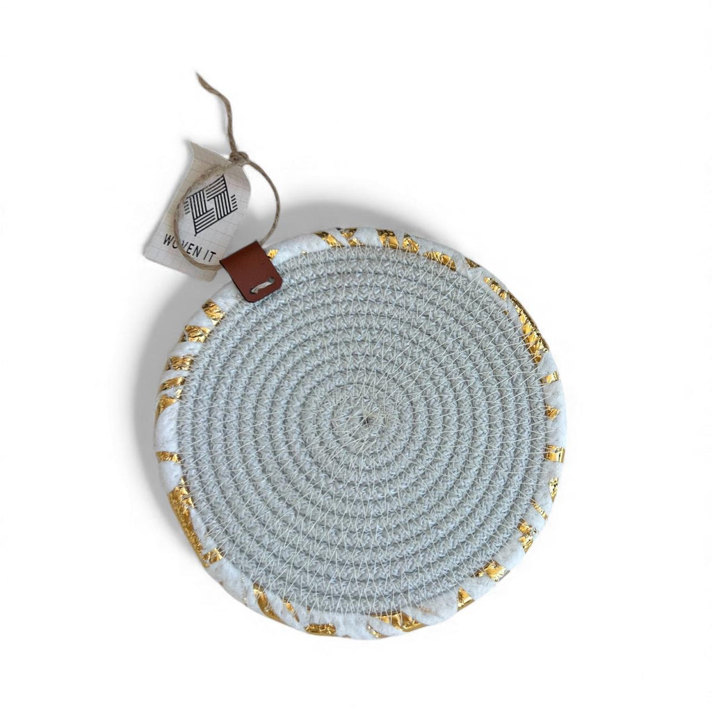 Nera Coaster Handwoven cotton coaster