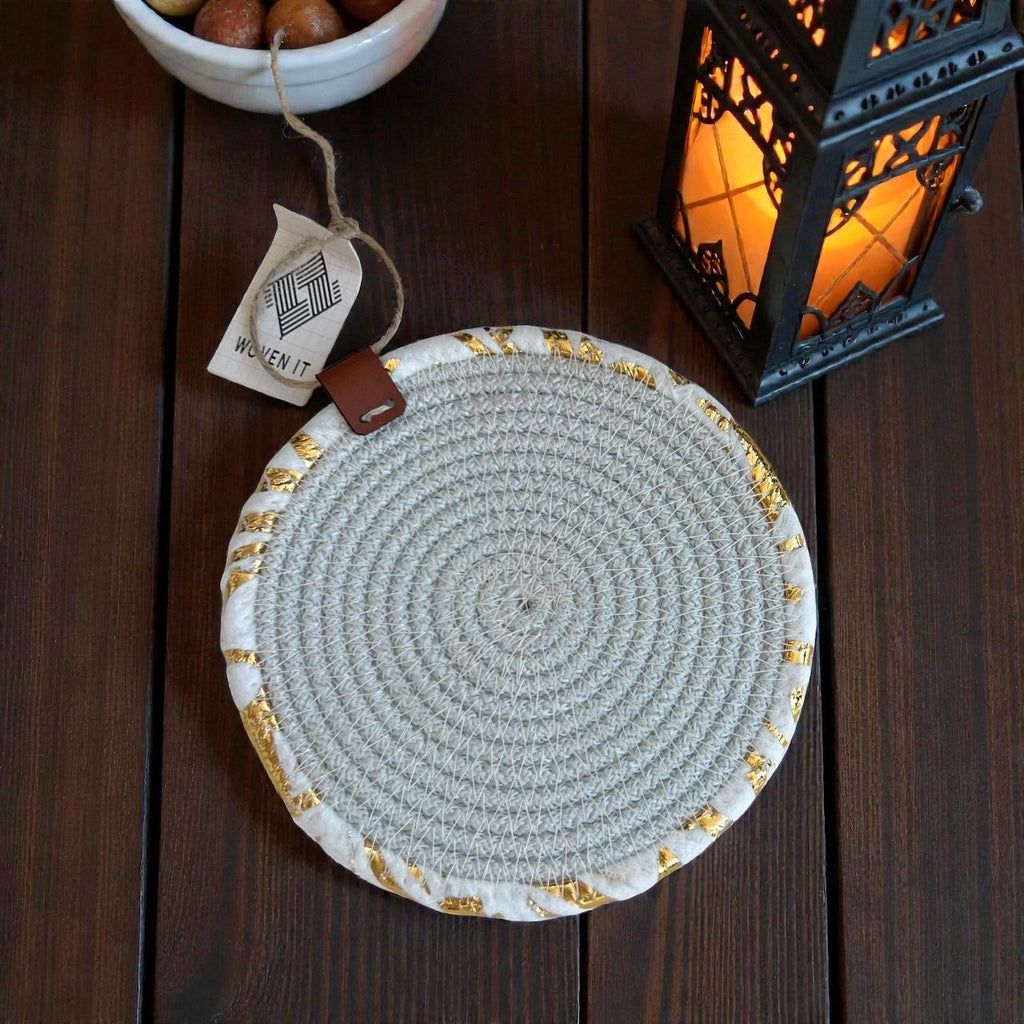 Nera Coaster Handwoven cotton coaster