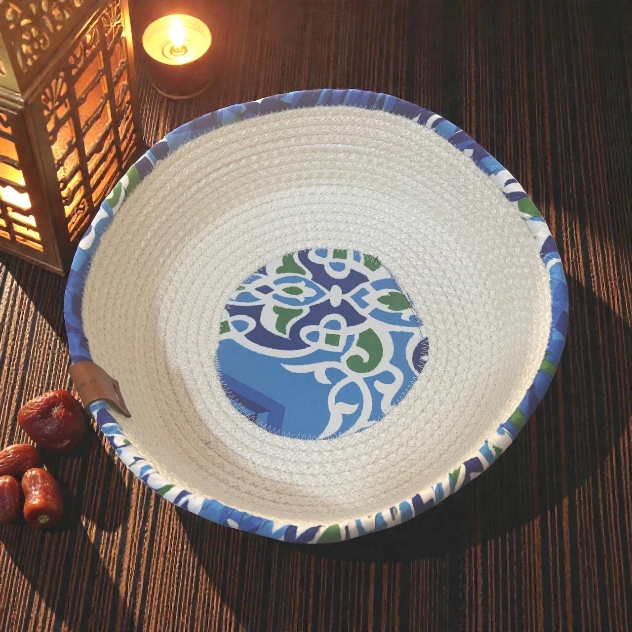 Ruvia Woven Plate