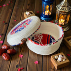 Ruvia Basket with Lid – Low