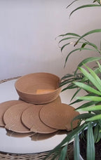 Taro Coaster Set