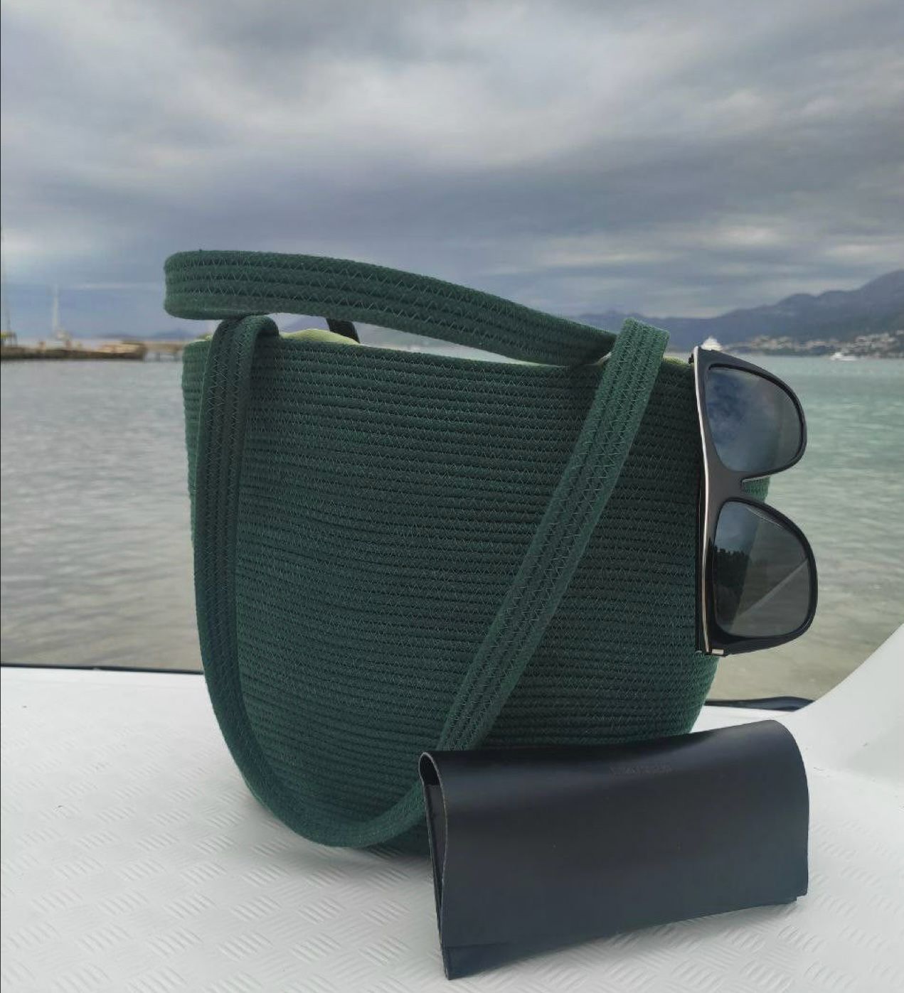 Nero Woven Bag