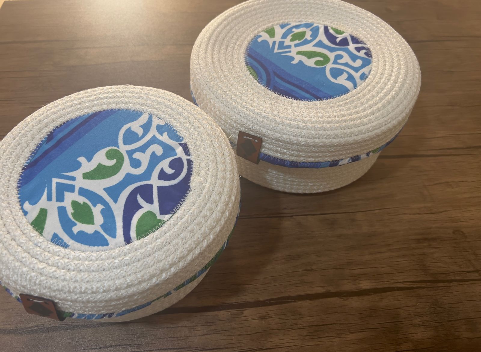 Ruvia Basket with Lid – Low