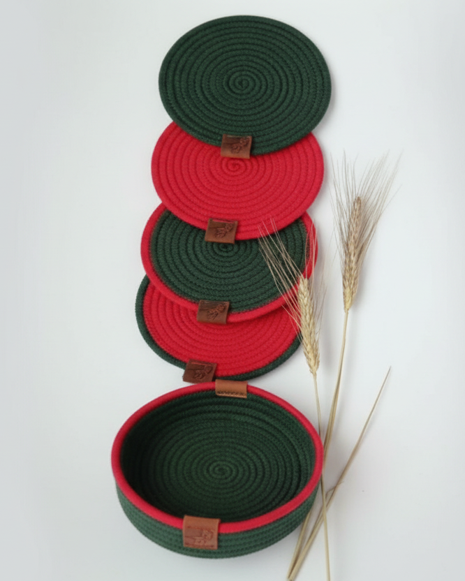 Zari Coaster Set