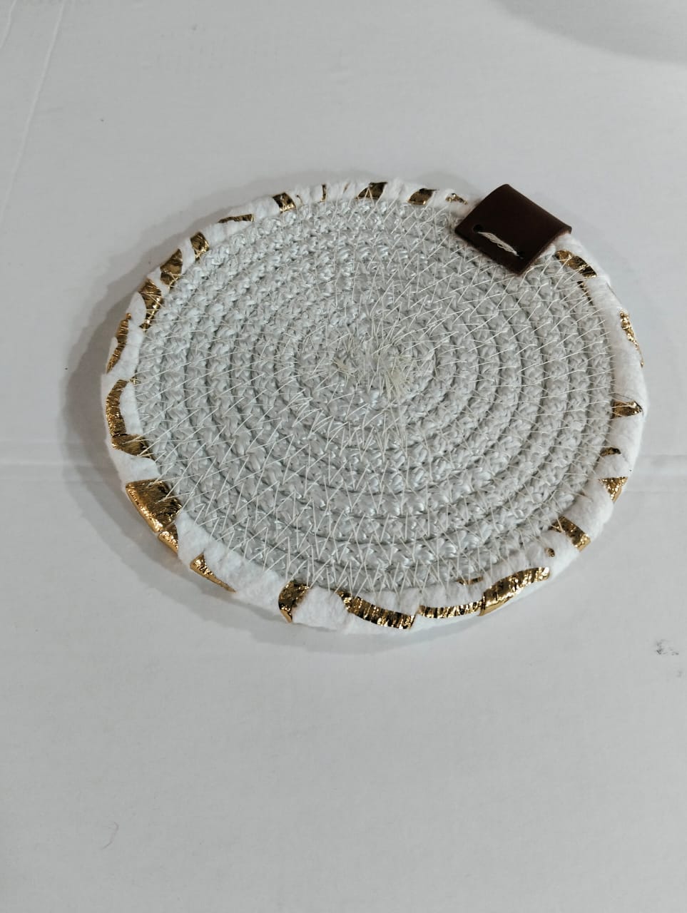 Nera Coaster Handwoven cotton coaster