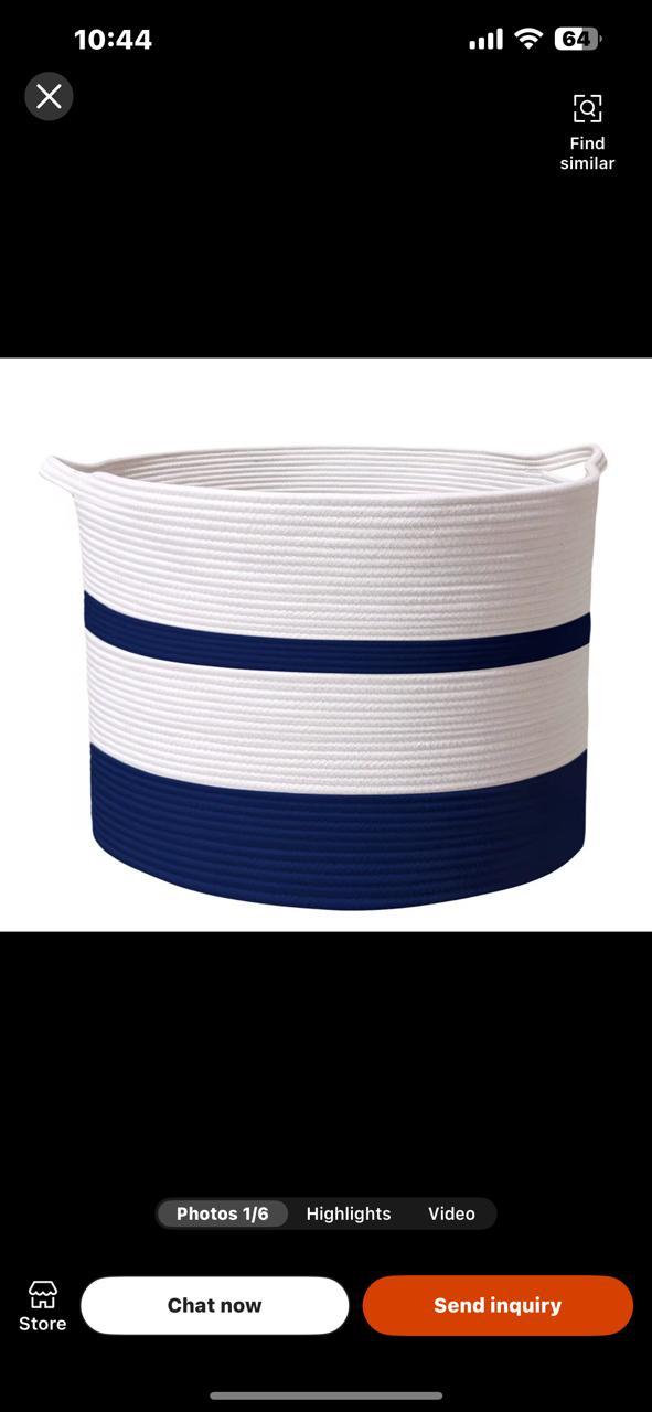 Sora Laundry Basket