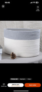 Luna XL Laundry Basket