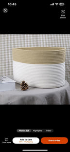 Luna XL Laundry Basket