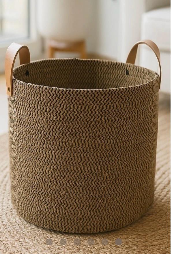 Noma Jute Laundry Basket