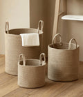 Nara Jute Laundry Basket