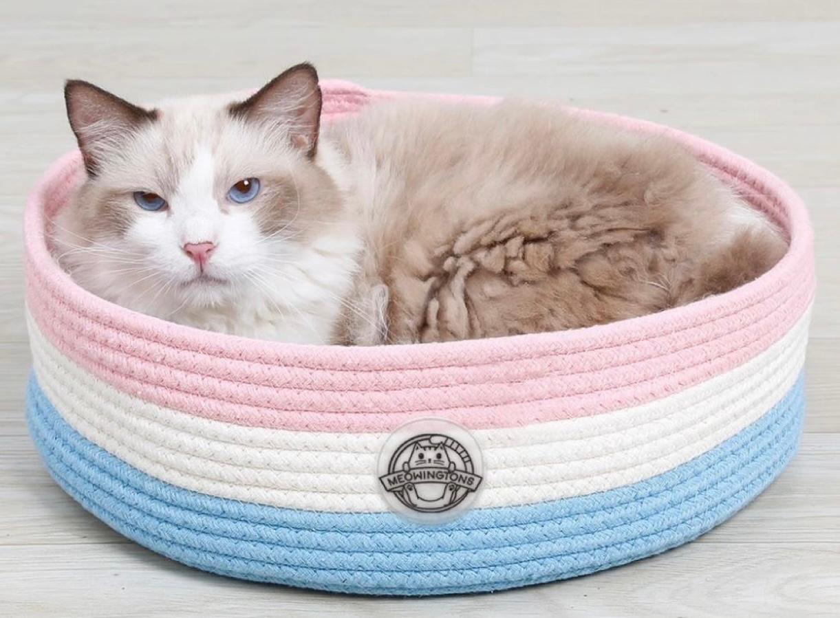 Daisy Woven Pet Bed